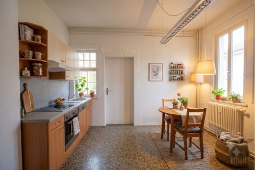 Inspiration Kücheneinrichtung - 5 Zimmer Erdgeschoßwohnung in Vaihingen