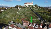 Übersicht - seltene Gelegenheit: Großzügiges Familienhaus mit Garten und Schlossblick in Vaihingen