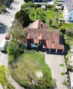 Luftbild von Ost - 6 Zimmer Einfamilienhaus in Vaihingen Enz