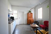 Küche - Erdgeschosswohnung, derzeit als Büro genutzt, in Vaihingen zu verkaufen.