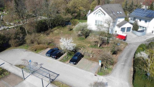 Luftbild 1 - Wohngrundstück für Ein- oder Mehrfamilienhaus in Ludwigsburg zu verkaufen.