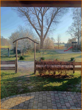 Blick über Wiesen - 