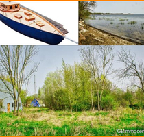 Traum am Stettiner Haff - Wasser, Bauland, bebaut mit ehem. Zollhaus und einer Halle! Für Tiny ? - Stepnica Westpommern [Zachodniopomorskie]