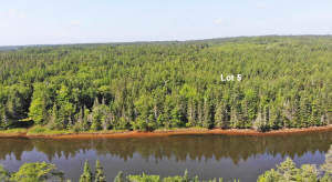 Cape Breton - Cleveland - Großzügiges Ufer-Grundst - 