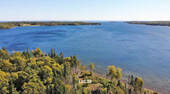Cape Breton - Bras d`Or Lake - Tolles See-Ufergrun - 