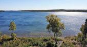 Cape Breton - Bras d`Or Lake - Tolles See-Ufergrun - 