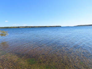Cape Breton - Bras d`Or Lake - Tolles See-Ufergrun - 