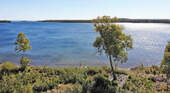 Cape Breton - Bras d`Or Lake - Tolles See-Ufergrun - 