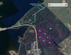 Cape Breton - Neu-Erschließung mit 7 Lots - 23 Hek - Grundstück in Louisdale zum Kaufen