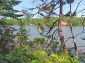Cape Breton - Hureauville - Tolles Fluss-Ufer-Grun - 