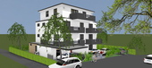 Ansicht Straße - 2 Zimmer Etagenwohnung in Gelnhausen