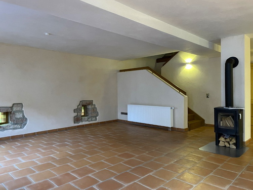 Wohnen Obergeschoss mit Holzofen - 