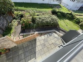 kleiner Garten der Hausgemeinschaft - 