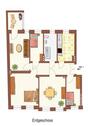  EG Grundriss-1 - 5 Zimmer 5- Zimmerwohnung zur Miete in Naumburg (Saale)
