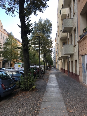 Straßenansicht links - 