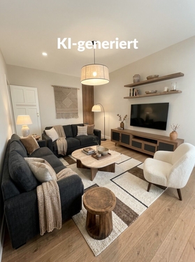 Wohnraum Einrichtungsbeispiel - 