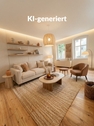 Wohnzimmer Einrichtungsbeispiel - 1 Zimmer Etagenwohnung in Berlin