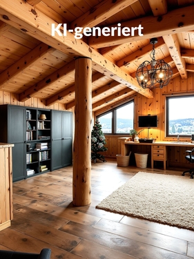 Dachgeschoss Einrichtungsbeispiel - 