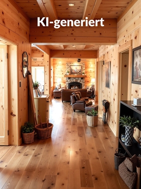 Flur Einrichtungsbeispiel - Chalet mit 225,91 m&sup2; in Gollenberg zum Kaufen