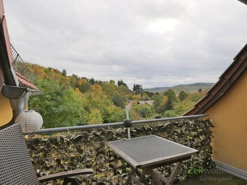 Balkonausblick im Herbs - 