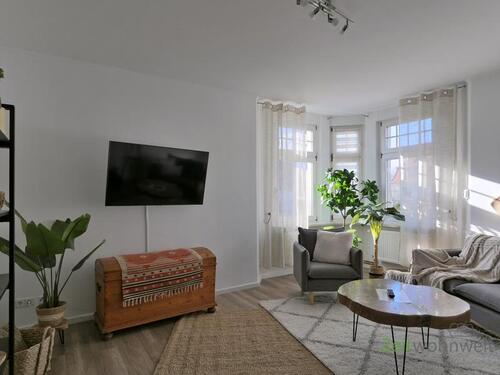 Wand-TV - 3 Zimmer Etagenwohnung zur Miete in Biederitz