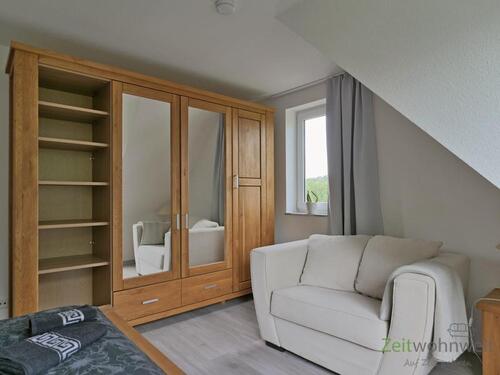 verspiegelter Kleiderschrank - 