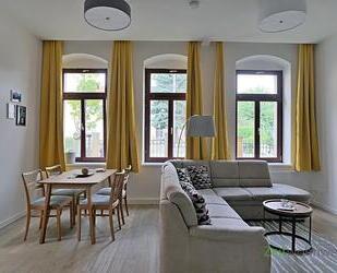 (EF0836_M) Dresden: Löbtau-Nord, neu möblierte 3-Zimmer-Wohnung im Hochparterre mit WLAN, Reinigungsservice inklusive