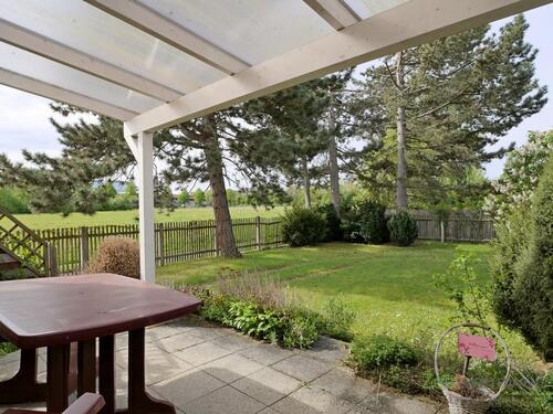 eigene Terrasse am Haus - 