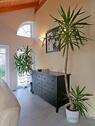 Sideboard und Ausgang zum hinteren Balkon - 