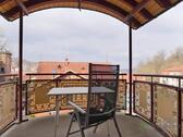 Balkonausblick im Februar - Etagenwohnung mit 105,00 m² in Eisenach zur Miete