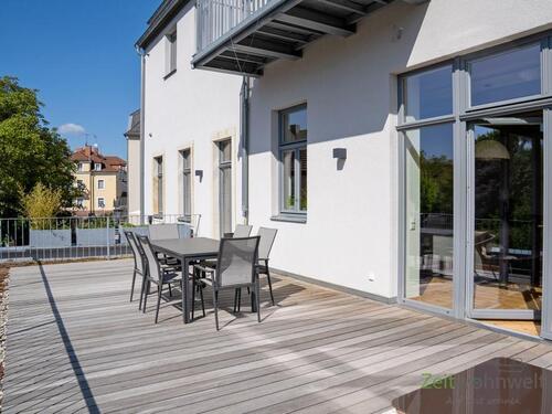 großer Balkon - 3 Zimmer Etagenwohnung zur Miete in Langebrück