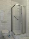 Dusche und WC - 