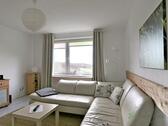 Blick ins Wohnzimmer - 3 Zimmer Etagenwohnung zur Miete in Gerstungen
