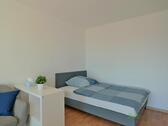 breites Bett - 