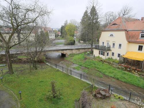 Balkonausblick im März - 