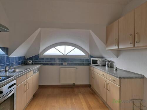 Blick in die Küche - 