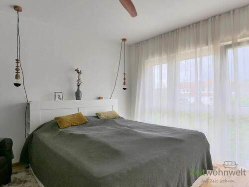 Blick ins große Schlafzimmer - 