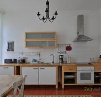 (EF1148_M) Dresden: Blasewitz, möbliertes Hochparterre-Apartment mit Wohnküche und Balkon, PKW-Stellplatz