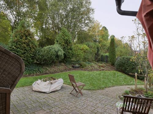 Terrassenausblick im Herbst - 