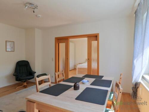 Blick zum Schlafzimmer - 3 Zimmer Etagenwohnung in Erfurt