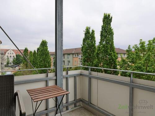 Blick vom Balkon - 