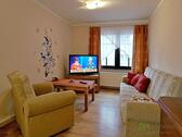 Sitzecke im Wohnzimmer - (EF0600_M) Arnstadt: Bösleben-Wüllersleben, möblierte preiswerte 3-Zimmer Wohnung, WLAN und Fullservice inklusive