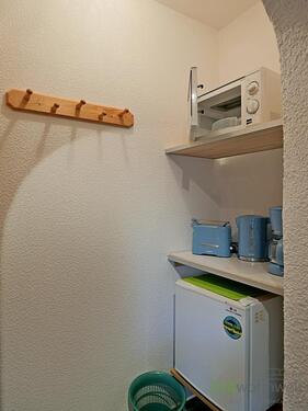 kleine Küchenecke - Etagenwohnung mit 18,00 m² in Arnstadt zur Miete