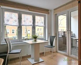 (EF0874_M) Erfurt: Brühlervorstadt, möblierte 2-Zimmer-Wohnung mit PKW-Stellplatz, Balkon, Aufzug nahe dem Amtsgericht