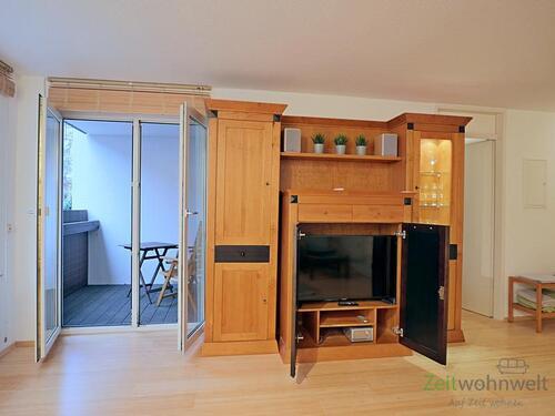 Blick zum Balkon - 