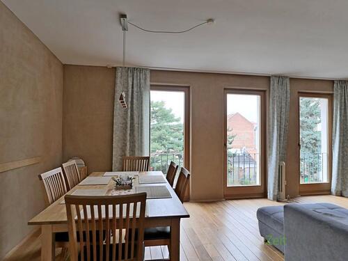 Blick ins Wohnzimmer - 3 Zimmer Etagenwohnung zur Miete in Erfurt