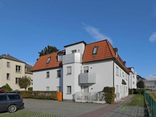Außenansicht - (EF0858_M) Dresden: Mickten, kleines ruhiges Apartment mit Stellplatz und Balkon nahe der Elbe, Service mgl.