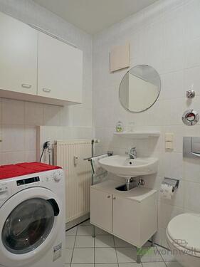 Waschmaschine im Bad - 