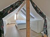 Schlafbereich in einer Seitennische - 