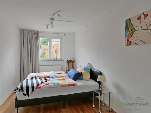 Blick ins Schlafzimmer - 2 Zimmer Etagenwohnung in Erfurt